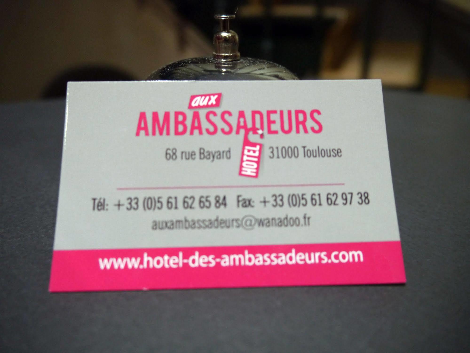 Hotel Des Ambassadeurs Тулуза Экстерьер фото